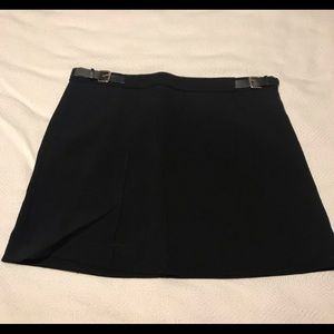 Express black mini skirt